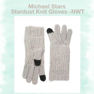 Michael Stars Stardust Knit Gloves NWT